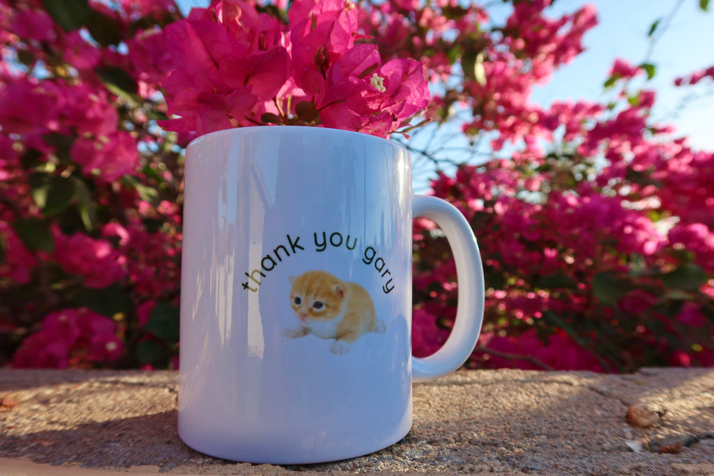 thank you gary mug