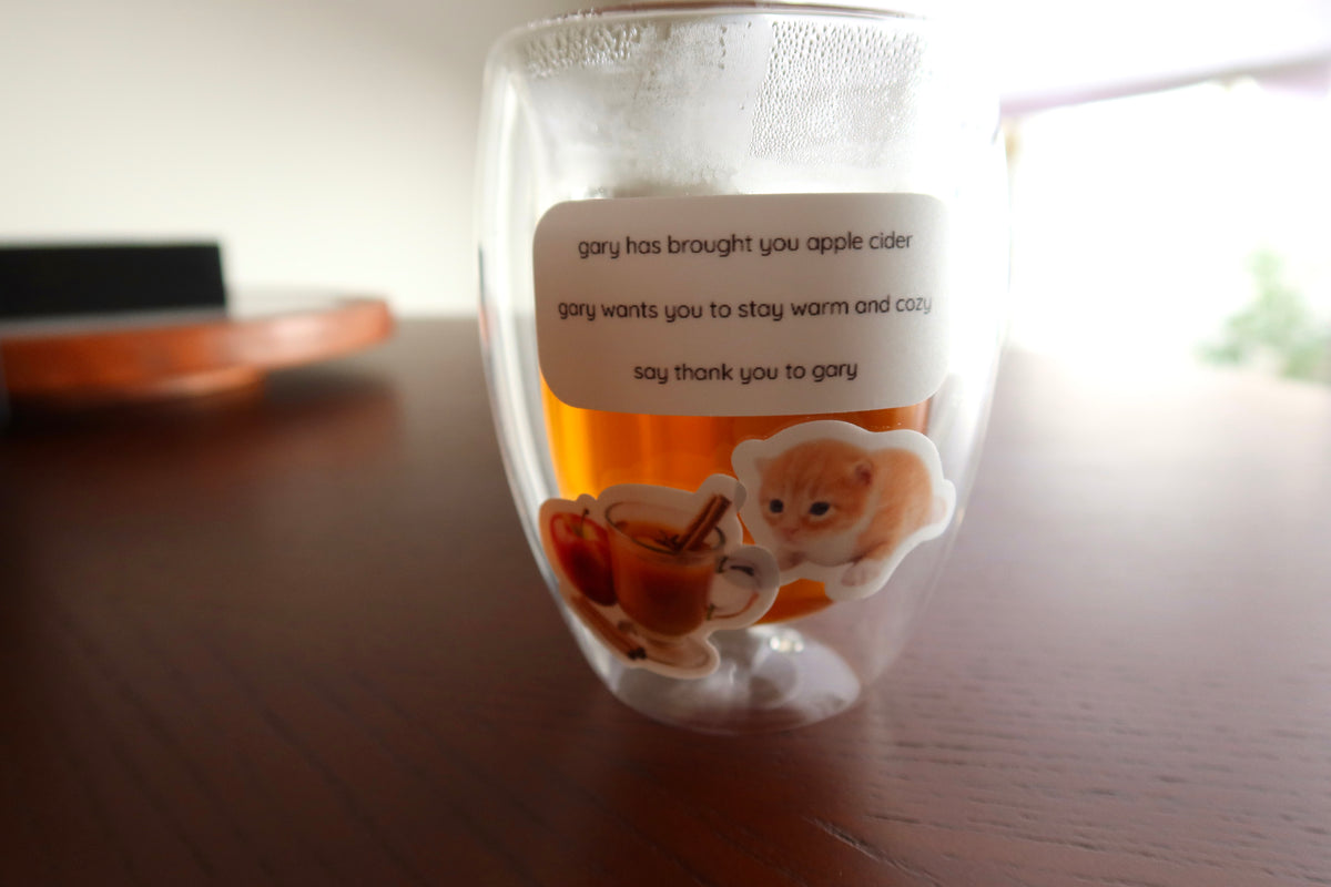thank you gary sticker sheet - fall