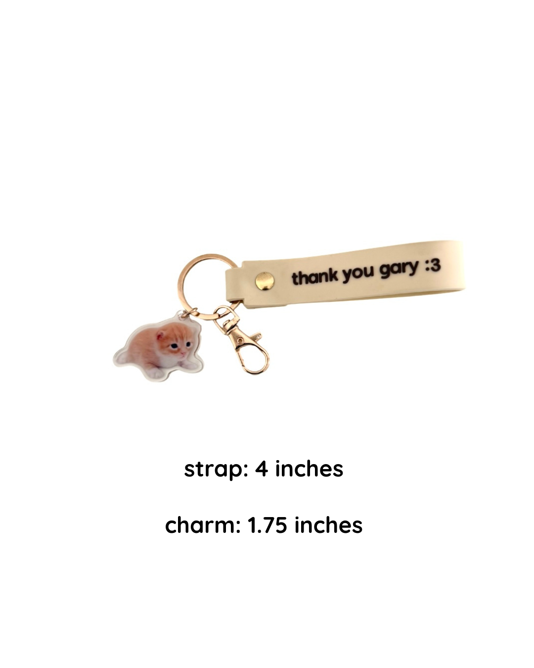 strapped keychain