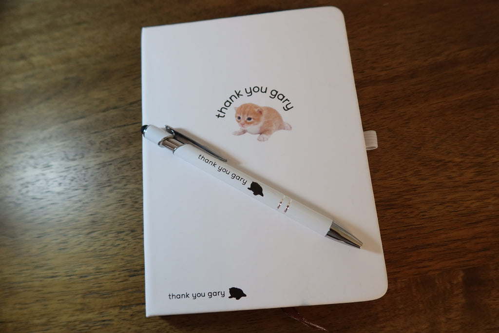 thank you gary notebook set