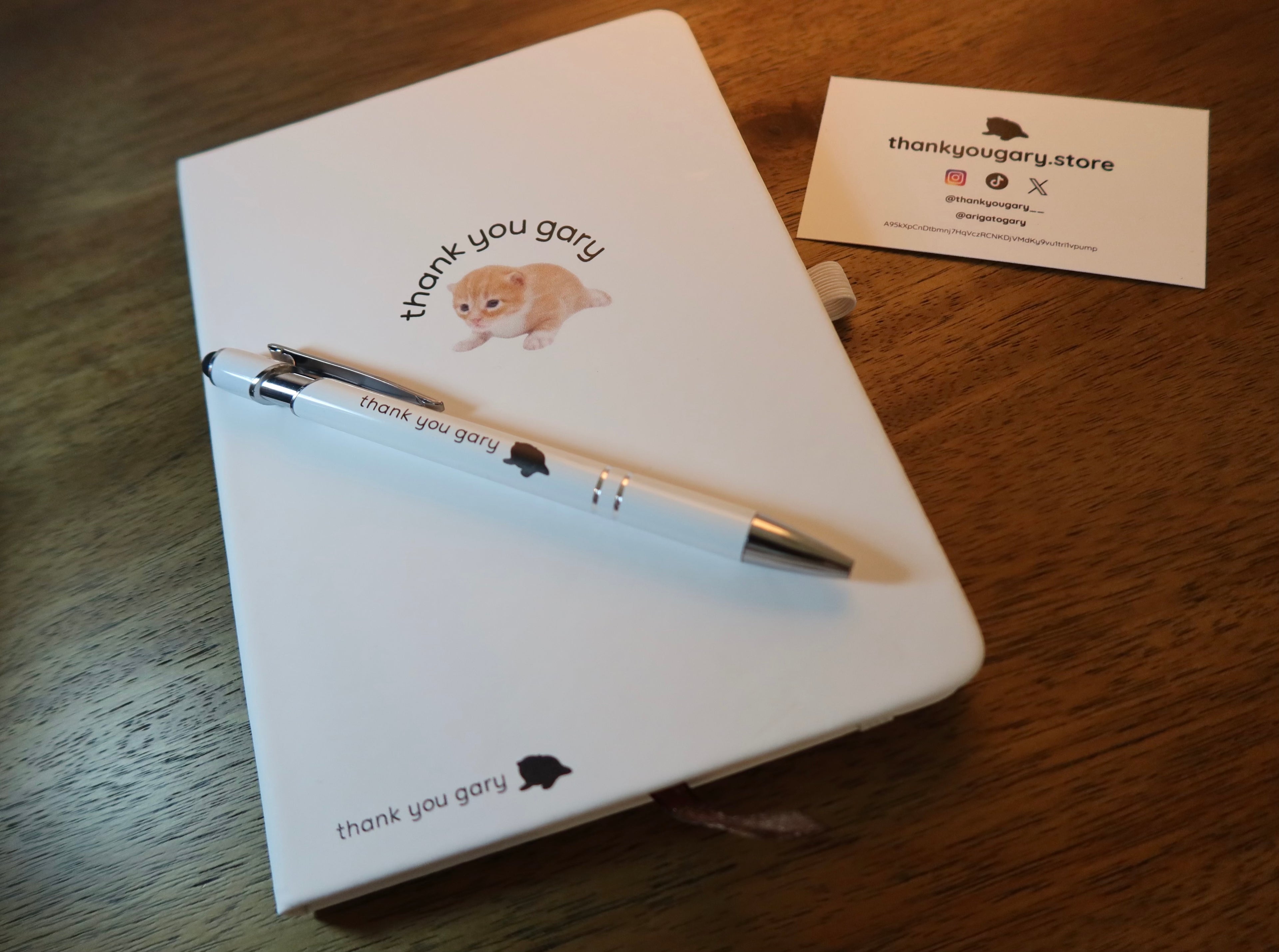 thank you gary notebook set