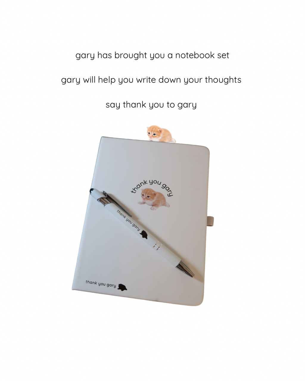 thank you gary notebook set
